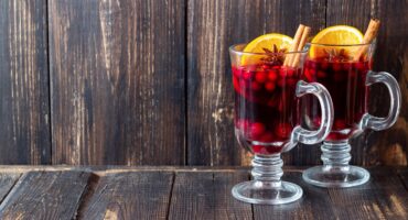 Mulled,Wine,With,Cinnamon,,Cranberry,And,Orange.,Hot,Drink.,Winter