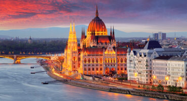 Hungarian,Parliament,,Budapest,At,Sunset